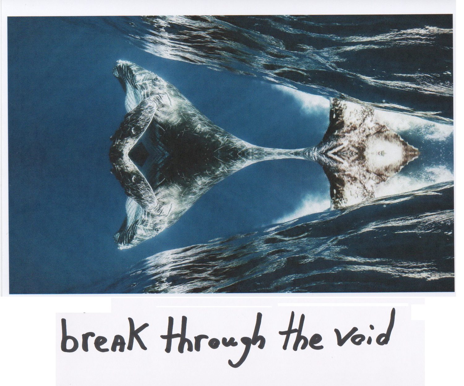 break through the void
