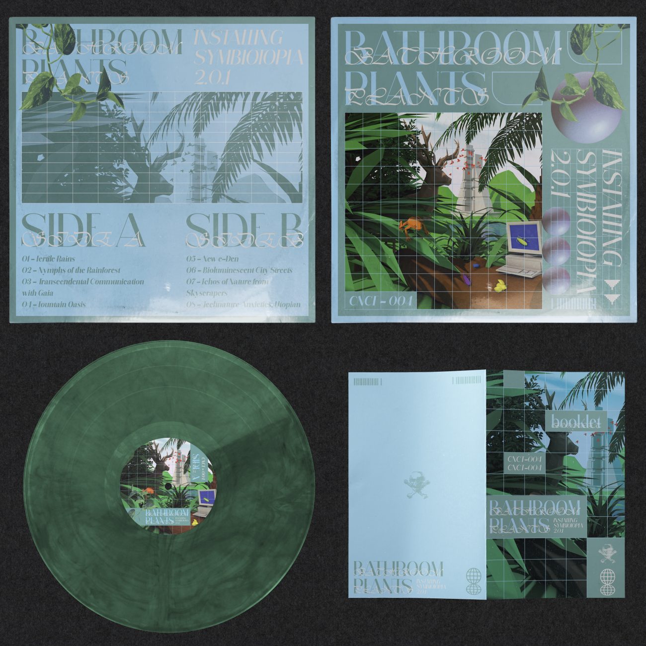 Bathroom Plants : Installing Symbiotopia 2.0.1 Vinyl