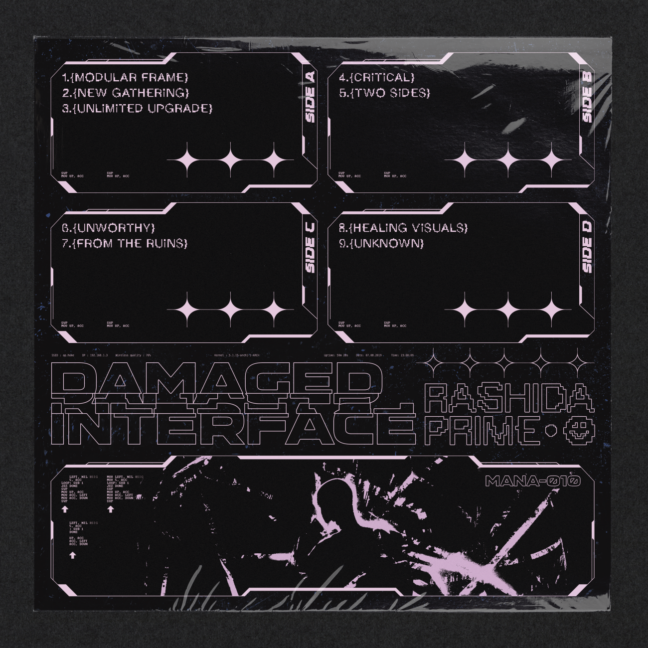 Rashida Prime : Damaged Interface Vinyl