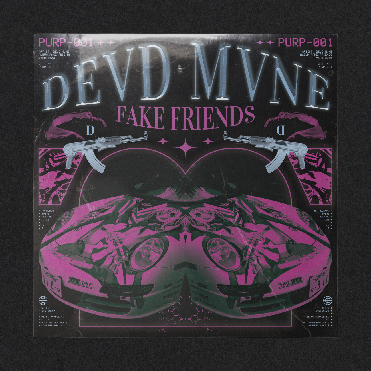 DEVD MVNE : FAKE FRIENDS Vinyl