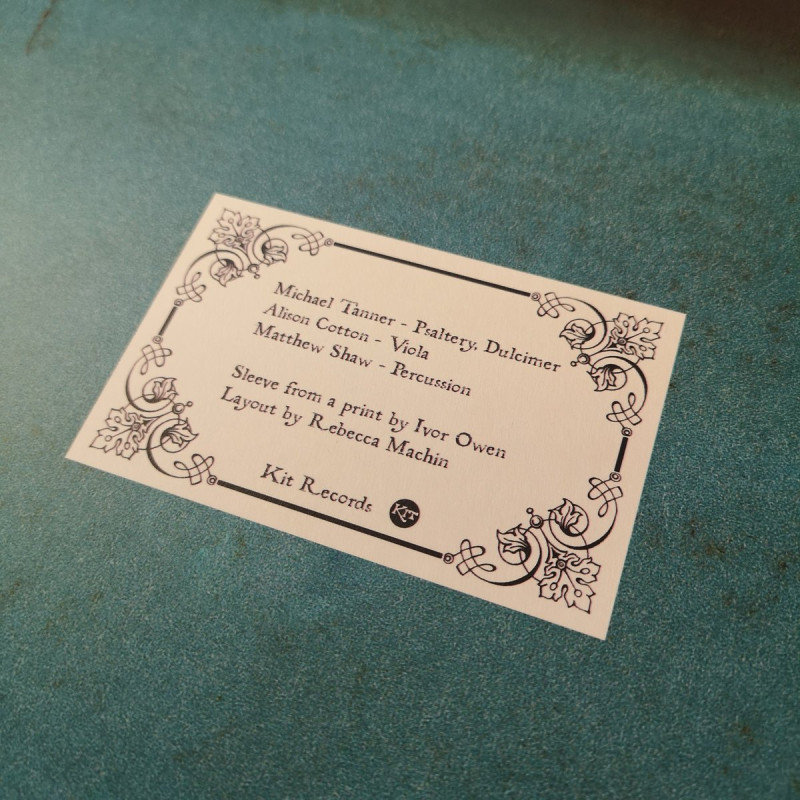 Michael Tanner : Suite for Psaltery and Dulcimer Vinyl