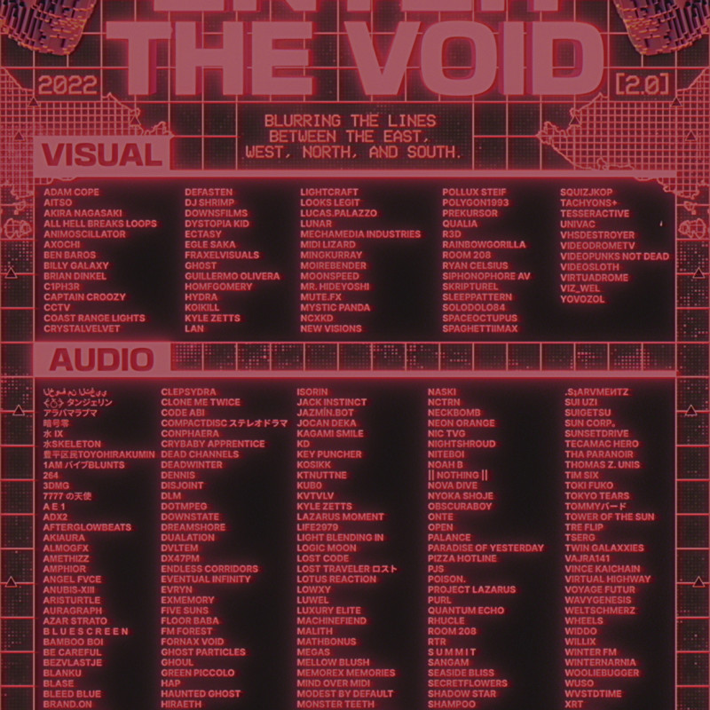ENTER THE VOID 2.0 SHIRT