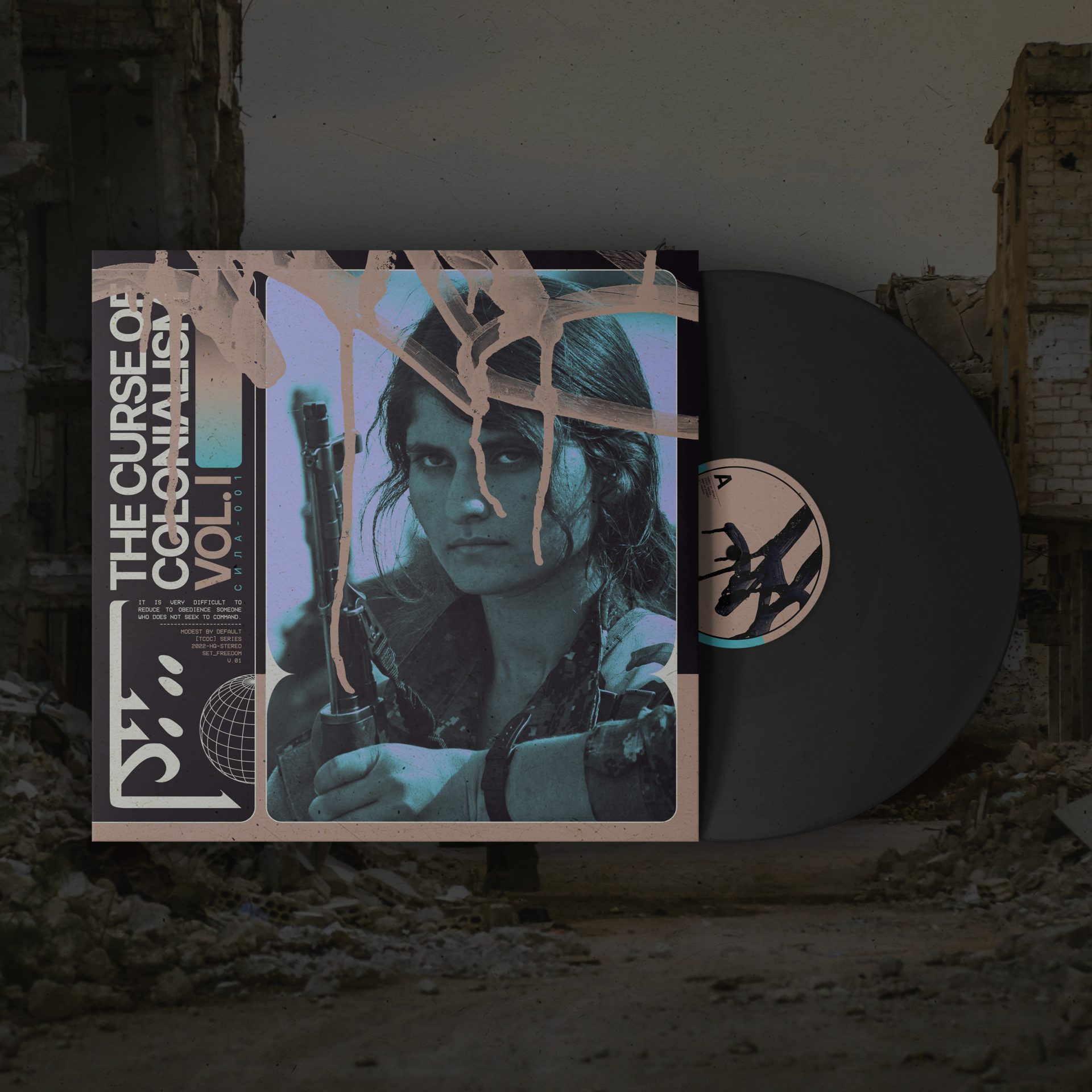 modest by default – THE CURSE OF COLONIALISM I Vinyl