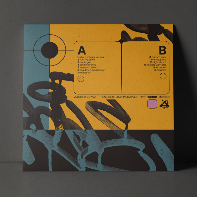 modest by default : The Curse of Colonialism II Vinyl