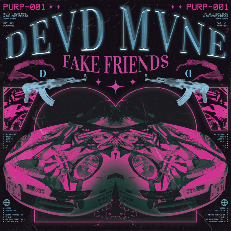 DEVD MVNE : FAKE FRIENDS Vinyl