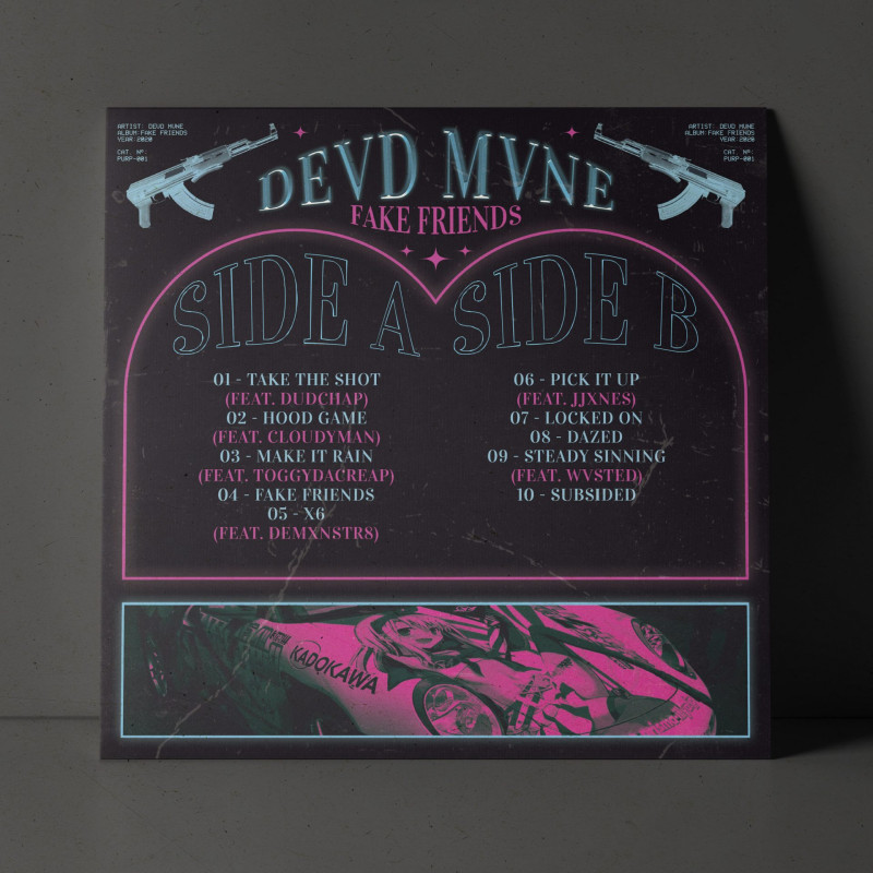 DEVD MVNE : FAKE FRIENDS Vinyl