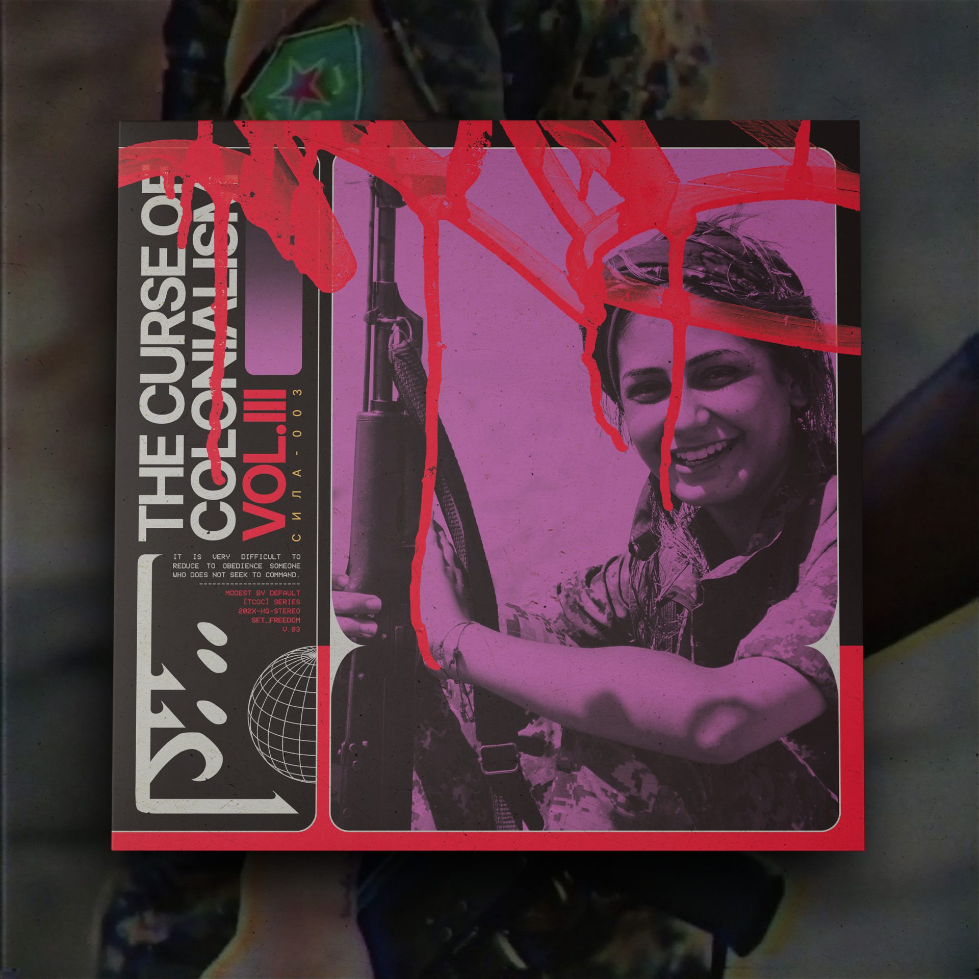 modest by default – THE CURSE OF COLONIALISM III Vinyl - Image 6