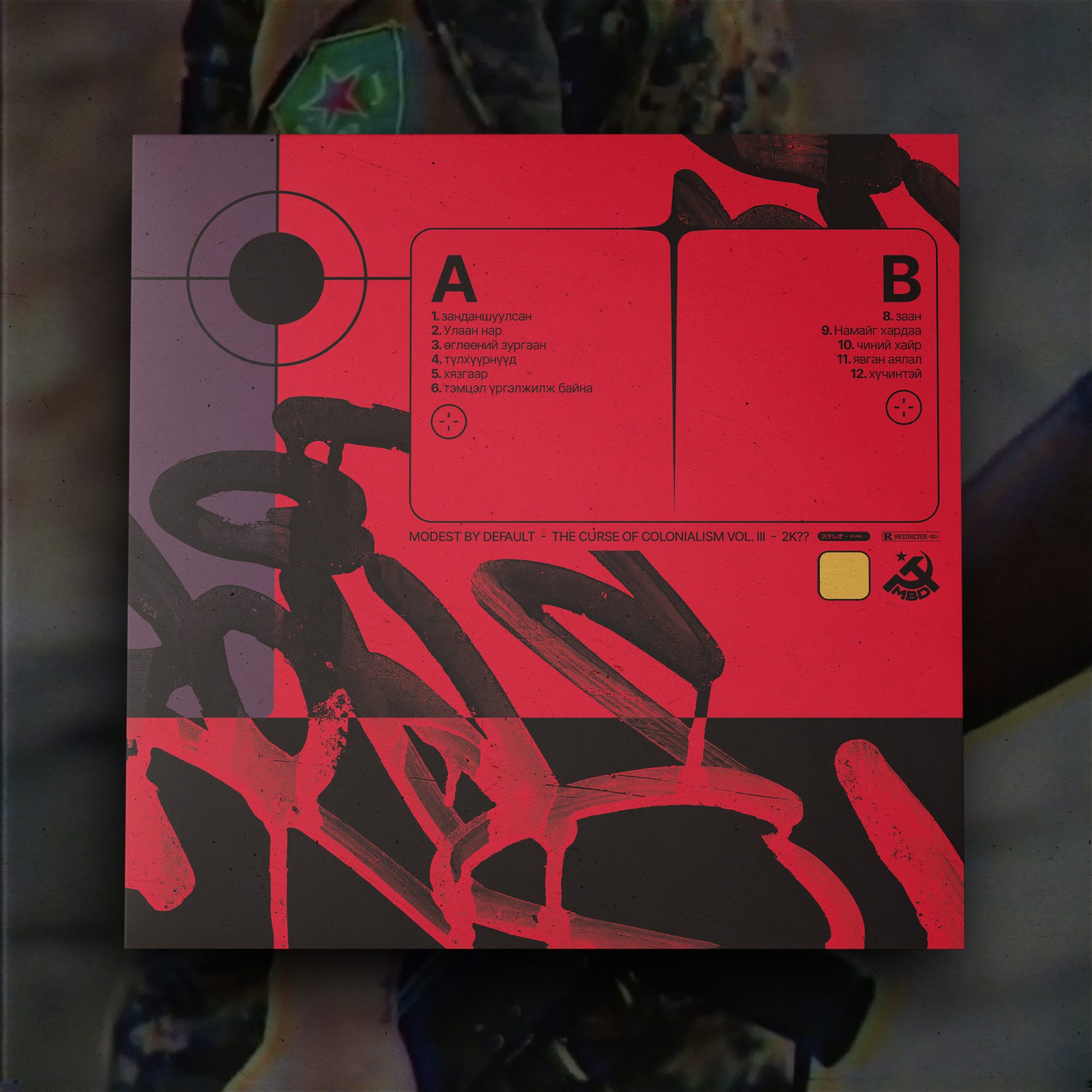 modest by default – THE CURSE OF COLONIALISM III Vinyl - Image 7