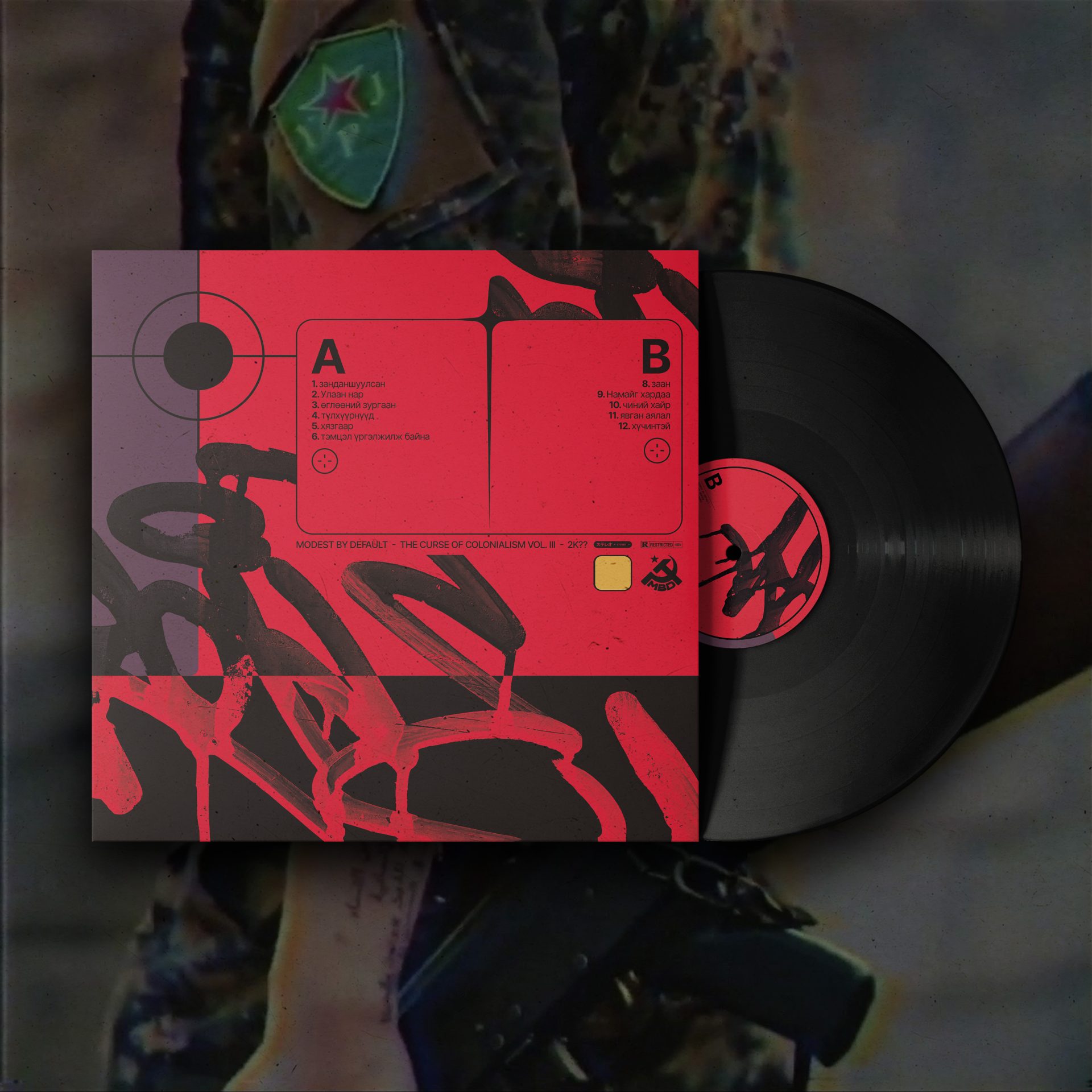 modest by default – THE CURSE OF COLONIALISM III Vinyl - Image 4