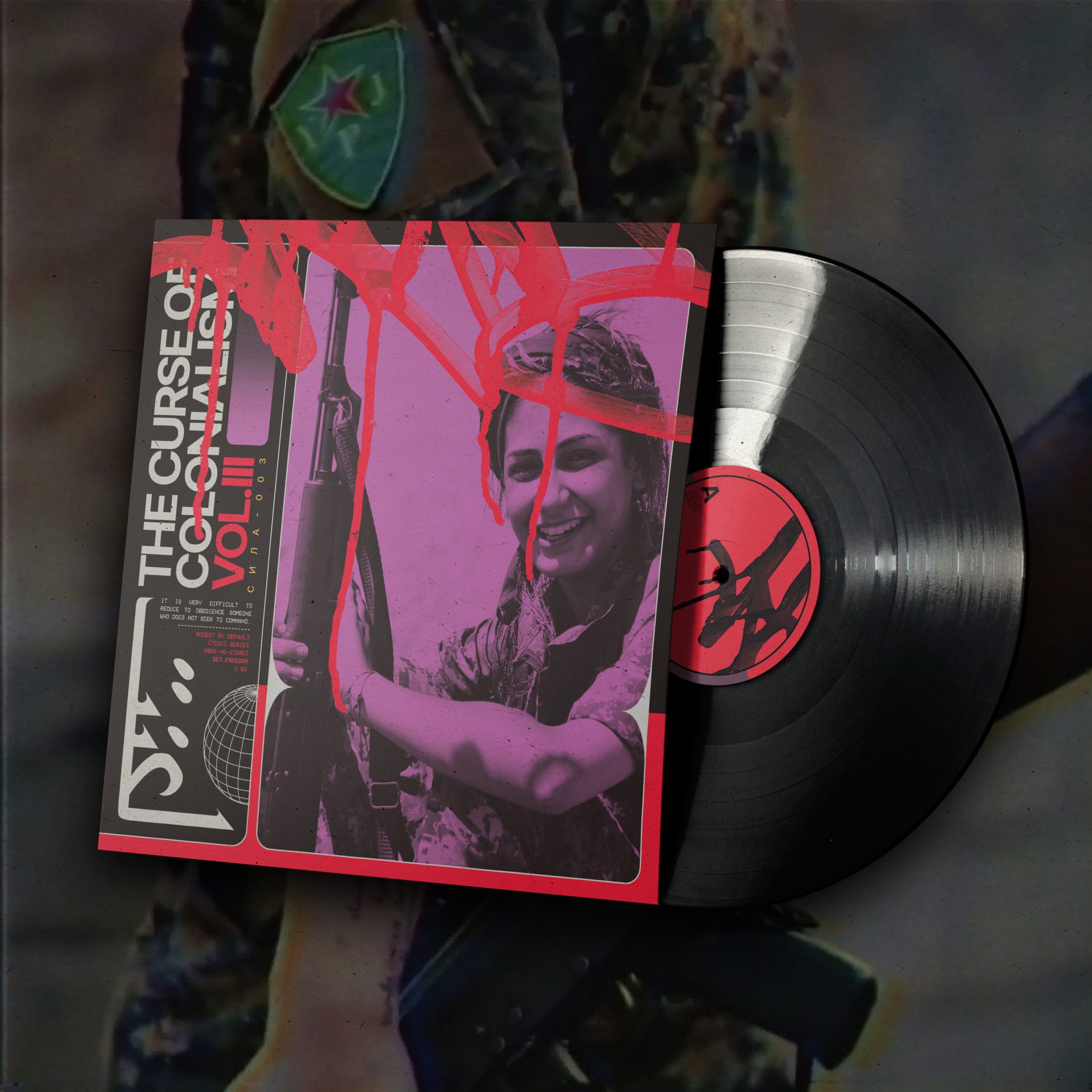 modest by default – THE CURSE OF COLONIALISM III Vinyl - Image 8