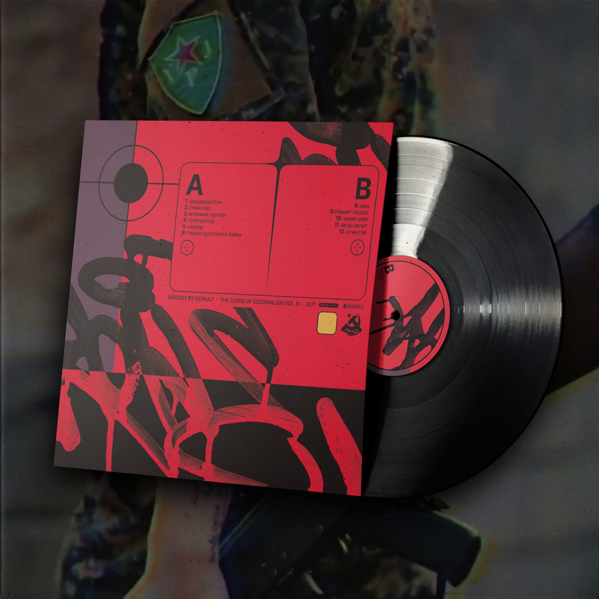 modest by default – THE CURSE OF COLONIALISM III Vinyl - Image 9