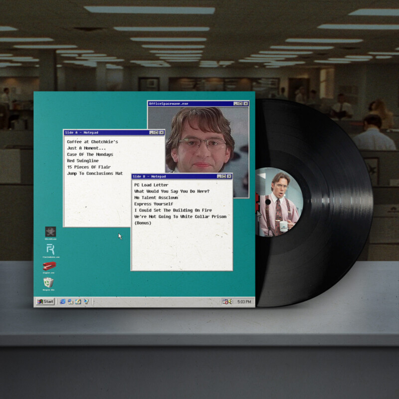 Office Spacewave : Florida Rains Vinyl