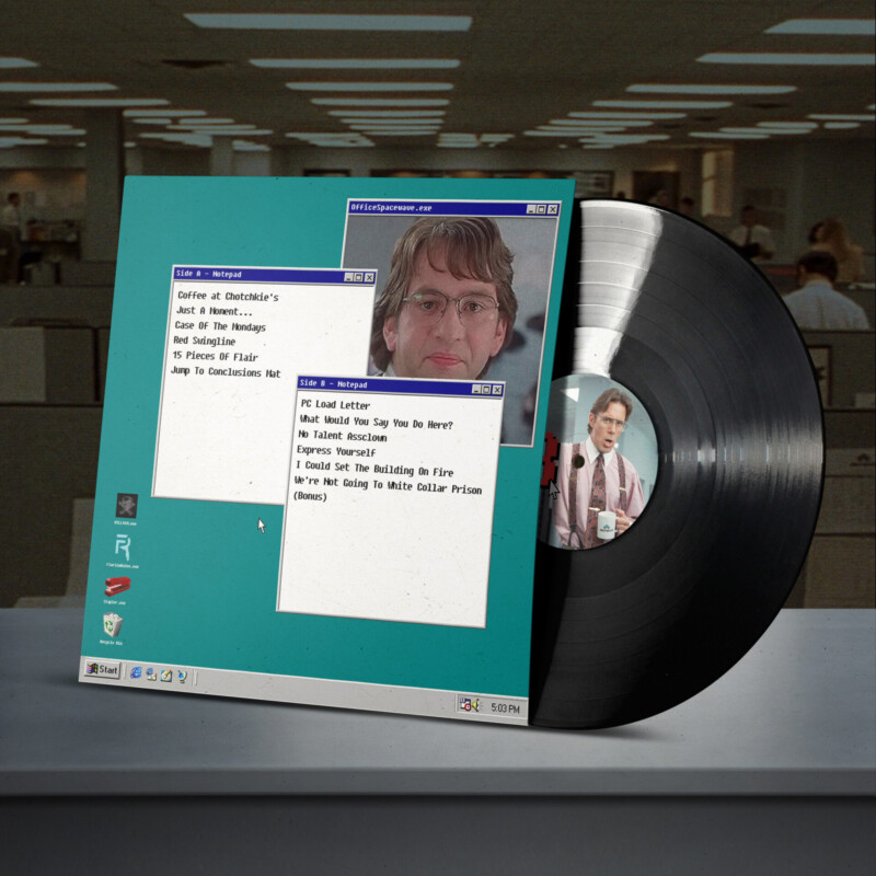 Office Spacewave : Florida Rains Vinyl