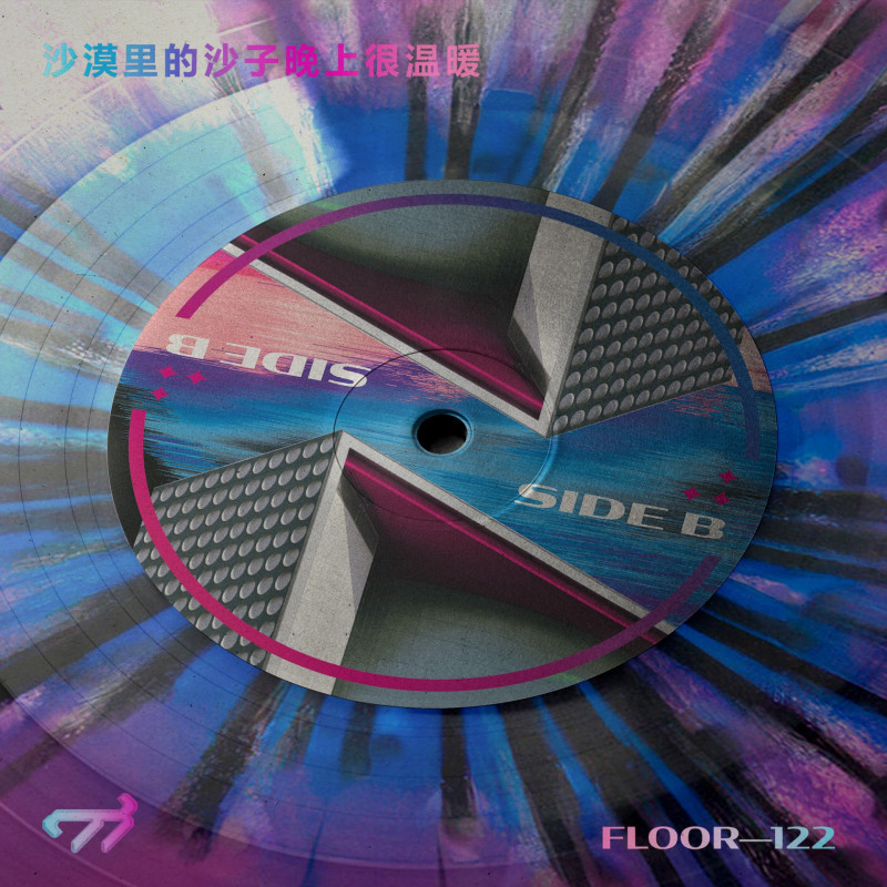 沙漠里的沙子晚上很温暖 : FLOOR—122 Vinyl